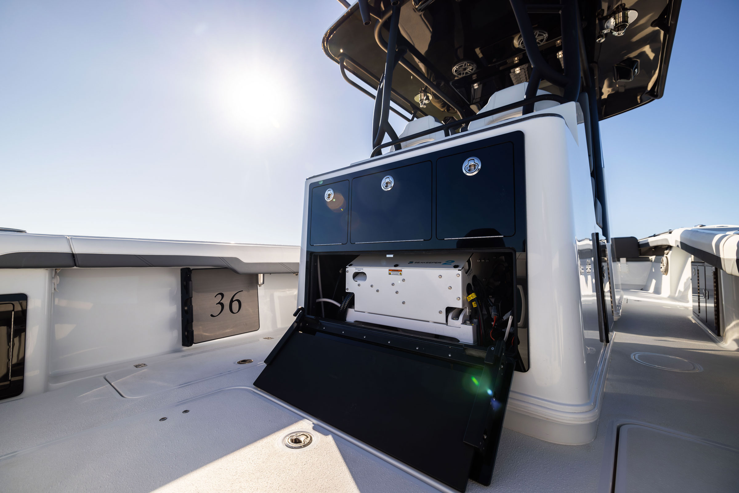 Yellowfin 36 offshore center console seakeeper