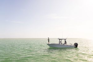 Fishing on the Yellowfin 26 Hybrid Center Console Fishing Boat