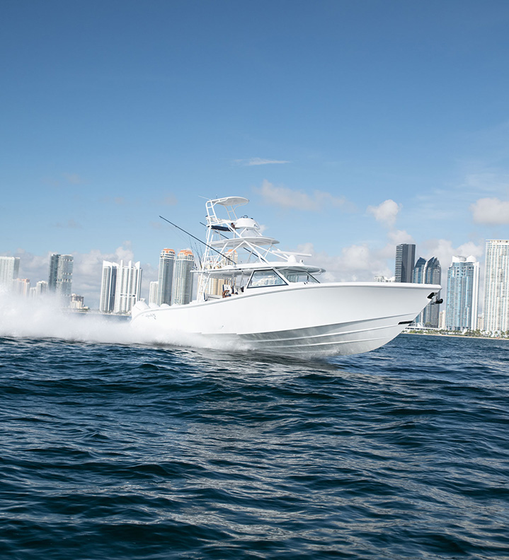 The Yellowfin 54' Offshore Boat