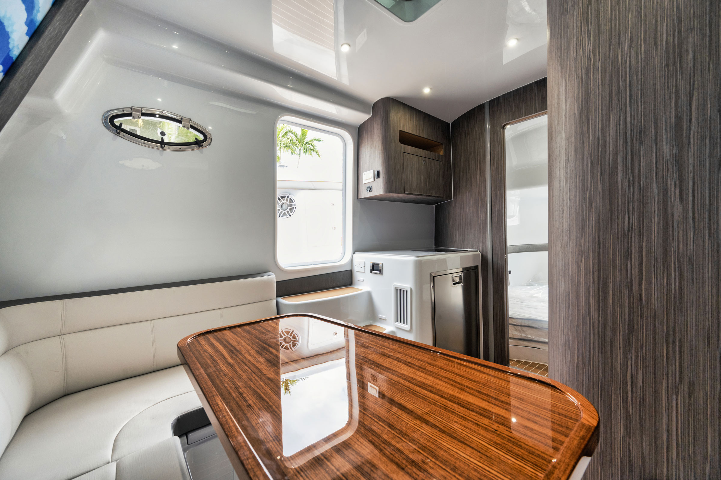 Interior Cabin of the Yellowfin 54 Luxury Offshore Center Console Boat